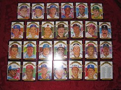 1986-1987-1989 Donruss Diamond Kings Baseball Cards Complete SETS