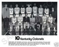 1973-74 KENTUCKY COLONELS ABA BASKETBALL TEAM 8X10 PHOTO