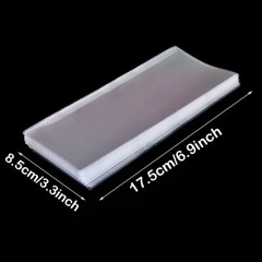 Lot Currency Sleeves Bill Holder Plastic Paper Money Holders for Collectors New