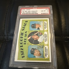1972 Topps – 1972 Rookie Stars Carlton Fisk, Cecil Cooper, Mike Garman #79 (RC)