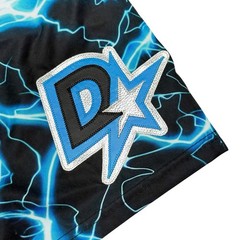 Rare Carolina Panthers Black Blue Custom Handmade AOP Shorts Mens Med Large