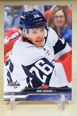 2023-24 Upper Deck Base #190 Nic Dowd – Washington Capitals