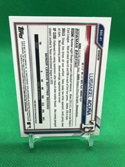 2021 Bowman Draft – Chrome Luisangel Acuna #BDC-81 Refractor (RC)