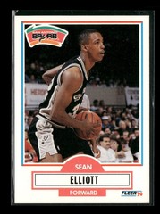 1990-91 Fleer #171 Sean Elliott San Antonio Spurs