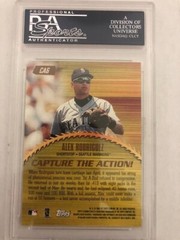 2000 Stadium Club Capture the Action Alex Rodriguez #CA6 PSA 10 Gem Mint Pop 4