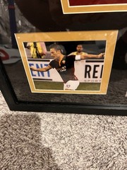 Francesco Totti Signed AS Roma #10 Jersey Beckett BAS Auth Soccer Framed