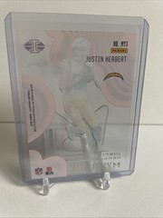 Justin Herbert Rookie – 2020 Panini Illusions Football 🏈 Mystique Orange Holo