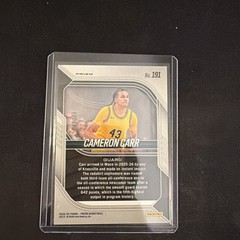 Cameron Carr 2025-26 Panini Prizm Blue Ice Prizm /49