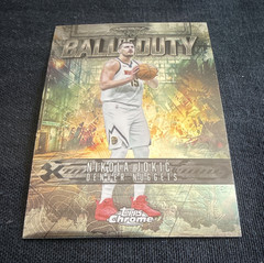 Topps 2025-26 Topps Chrome Nikola Jokić #BD-3 Denver Nuggets Ball of Duty