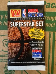 1991/92 *Hoops *McDonalds *NBA Basketball *COMPLETE YOUR SET *singles *#1-70