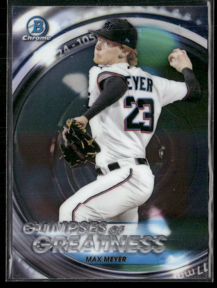 2020 Bowman Draft #GOG-MM Max Meyer Glimpses of Greatness