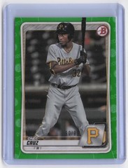 2020 Bowman Draft Oneil Cruz #BD-65 Prospects Green /99 Pittsburgh Pirates
