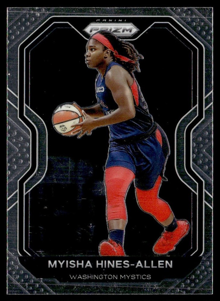 2021-22 Panini Prizm WNBA Myisha Hines-Allen Washington Mystics #40
