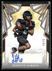 Quentin Gibson 2025 Leaf Trinity Auto 14/75 #BA-QG1