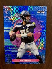 2025 Topps Finest – Sam Darnold Uncommon Blue X-Fractor /75 #147 Seahawks