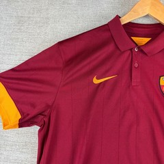 AS Roma 2014 2015 Nike Home Jersey Football Soccer Polo Shirt Men XL Serie A Kit
