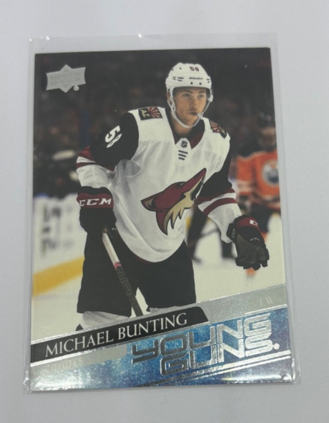 2020-21 Upper Deck Michael Bunting #727 YOUNG GUNS