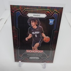 2023-24 Panini Prizm Monopoly – Anthony Black #66 Classic Icons Red Prizm (RC)