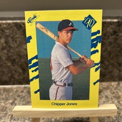 1990 Classic Yellow Chipper Jones #T92 Atlanta Braves