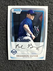BRANDON GUYER 2011 Bowman #BCP45 Tampa Bay Rays (Buy 10 get 10 Free)