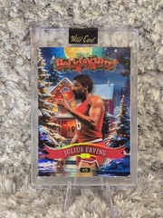 2025 Wildcard Basketball Holiday Hits Julius Irving Dr J /5 Sealed No. HHa4-JE