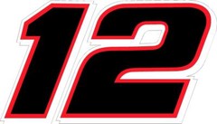 NEW FOR 2023 #12 Ryan Blaney Racing Sticker Decal Sizes SM-XL Various colors