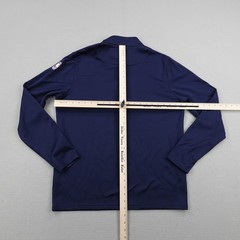 Los Angeles Clippers Sweater Men Large Blue Nike NBA Engineered Pullover 1/4 Zip