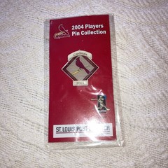 2004 Cardinals Players Pin Collection St. Louis Post-Dispatch