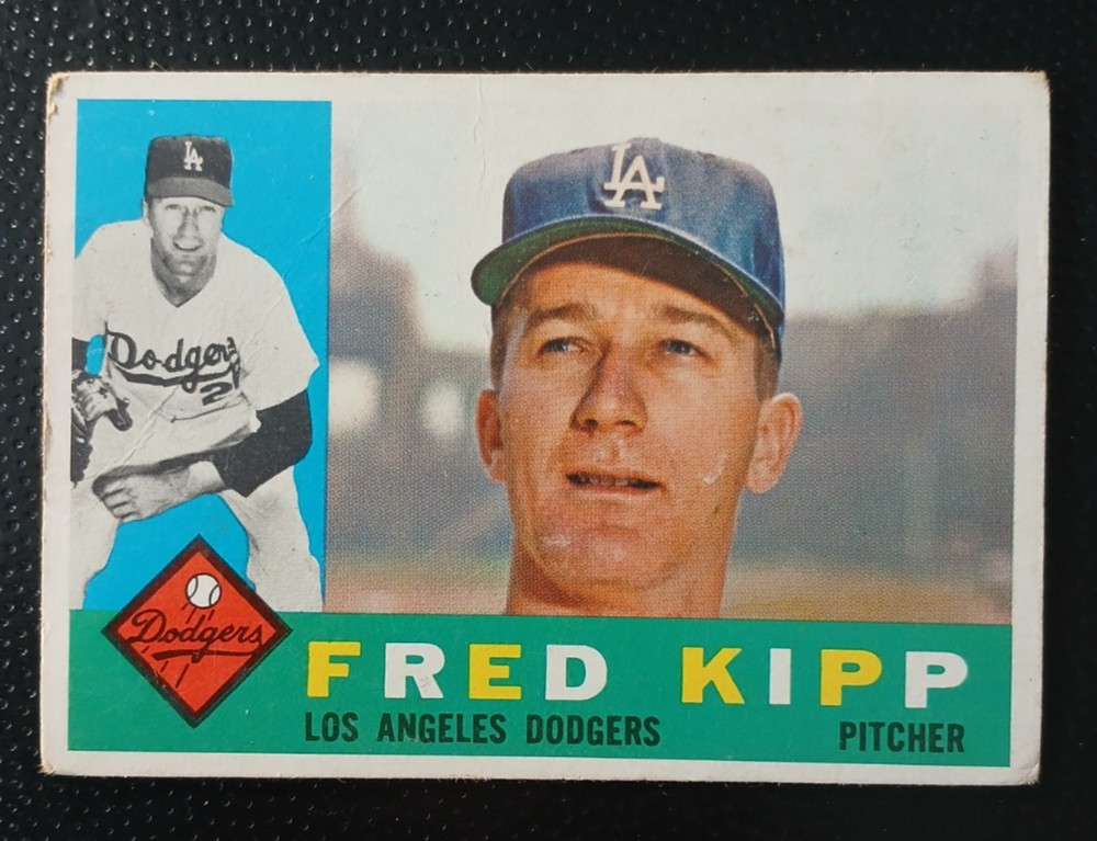 1960 – TOPPS – BASEBALL CARD – FRED KIPP – # 202 – (A10A)
