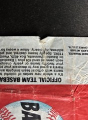1976 Topps Baseball Wax Pack Wrapper