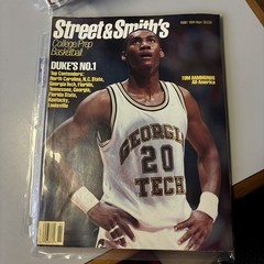 Street And Smith’s College/Prep 1988 Basketball With Tom Hammonds Cover