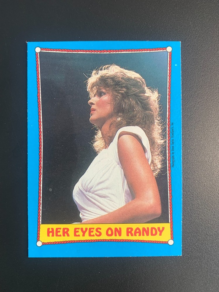 1987 Topps WWF – Miss Elizabeth #44 Ungraded NM/MT