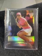 🔥ABSOLUTELY PRISTINE 🔥 2011 Leaf GOLF Paula Creamer RC Refractor 03/99 #M-PC1