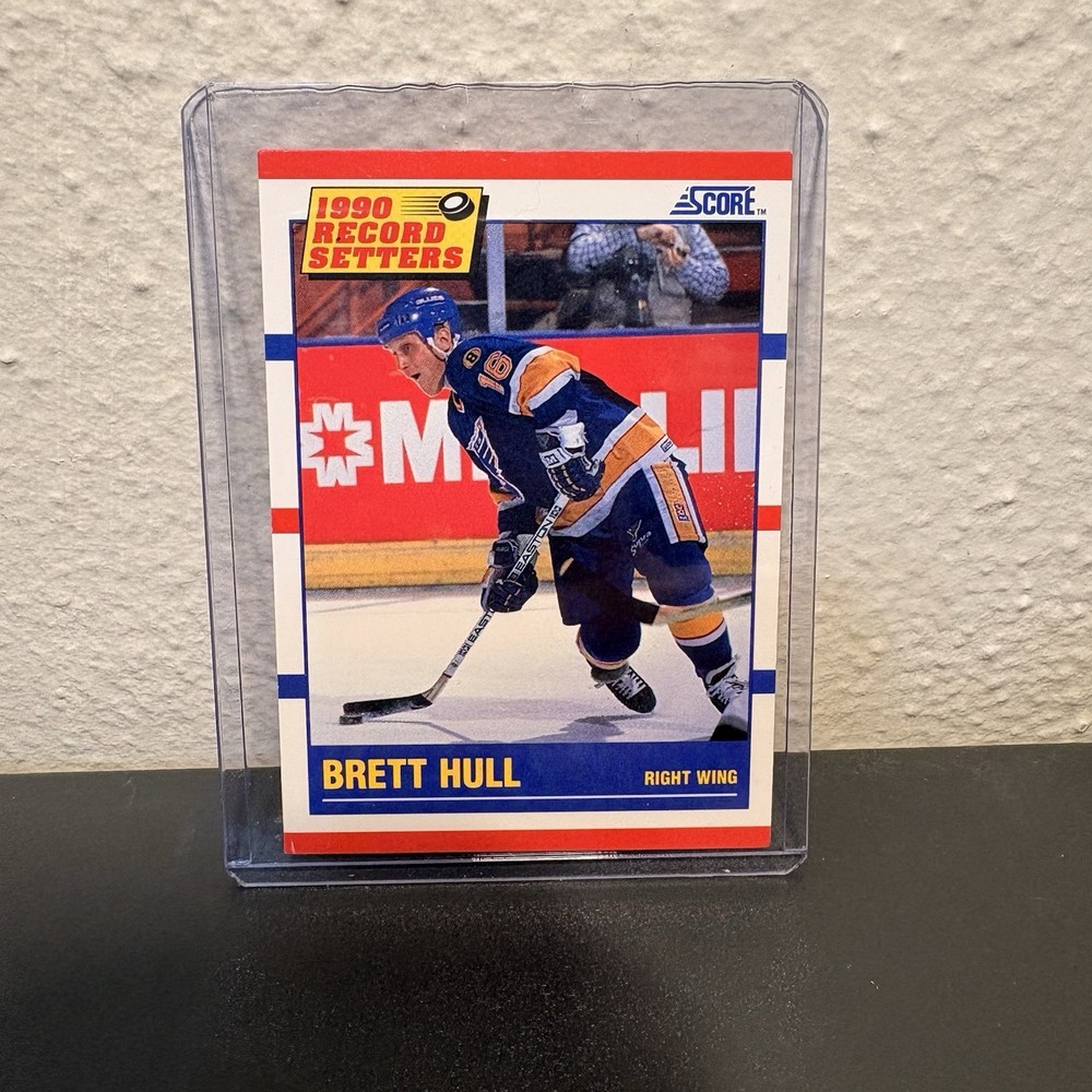 1990-91 Score American Brett Hull St. Louis Blues #346