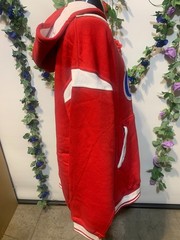 NBA Los Angeles Clippers red and White Hoodie Pullover ful zip (Zipway) 5XL