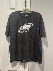 Philadelphia Eagles Shirt Adult XL Heather Gray NFL