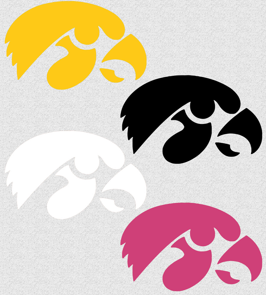 Iowa Decal Sticker Logo