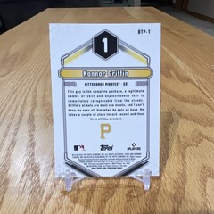 Topps 2026 Bowman Top 100 Konnor Griffin #BTP-1 Pirates Orange Refractor /25 SSP