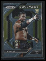 Oba Femi – 2024 Panini Prizm WWE – Emergent #16