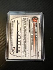 2025 Bowman Draft #BDC-63 Caden Bodine Chrome Refractor