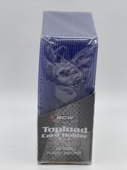 BCW 3X4 GOLD ROOKIE Toploaders 35pt 1 Pack of 25 for Standard Sized Cards