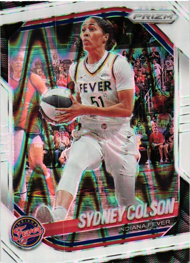 2025 Panini Prizm WNBA #1 Sydney Colson White Seismic Prizms