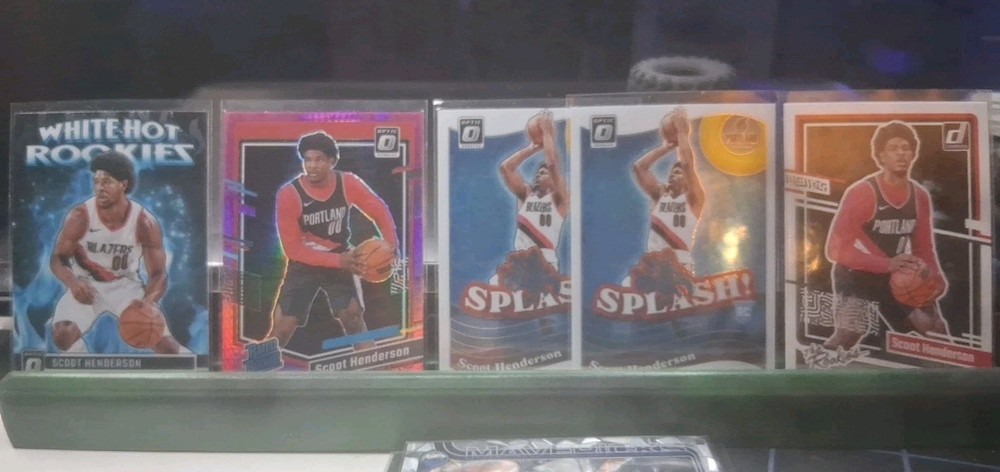 Scoot Henderson Lot Of 5 (RC)