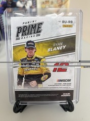 2018 Panini Prime Racing – Race Used Tire Ryan Blaney #22/50!