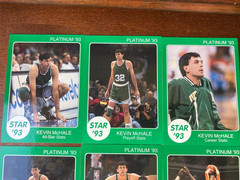 1993 Star Co Platinum 9 card Set Kevin McHale Rare 1/750 Sets