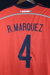 Mexico Jersey World Cup 2014 Large #4 R. MARQUEZ Adidas