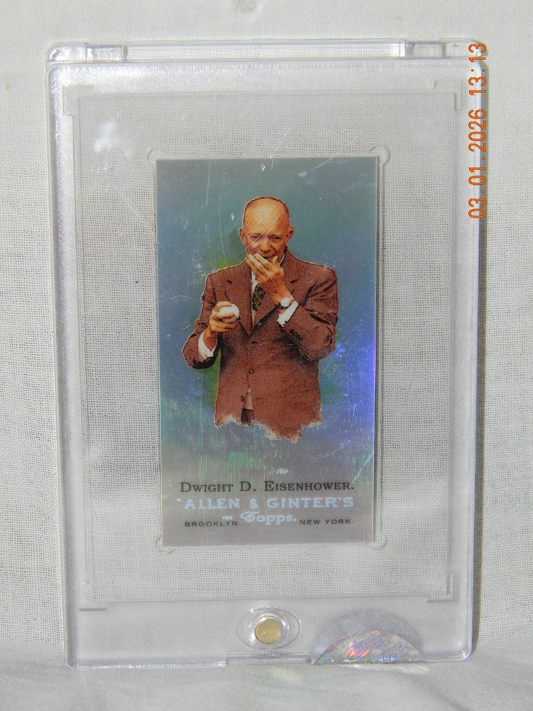 ETopps 2007 Allen & Ginter&rsquo;s The World Champions set #1 Dwight D. Eisenhower