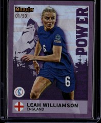 2025 Merlin UEFA Women&rsquo;s Euro Peak Power Purple Leah Williamson /50 | England