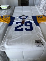 Mitchell & Ness Eric Dickerson White Los Angeles Rams 1984 Legacy Jersey Size L