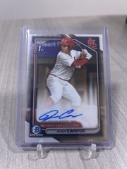 Ryan Campos 2024 Bowman Draft – Chrome Prospect Autographs #CPA-RCA (AU, RC)